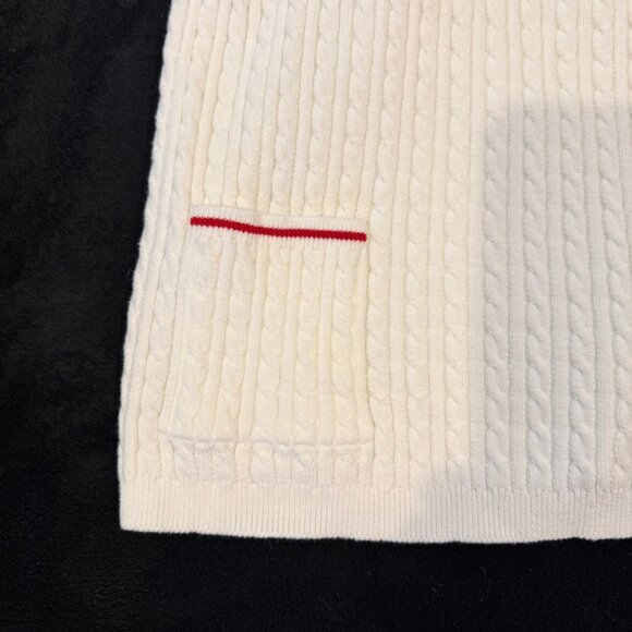 Lauren Ralph Lauren White Cardigan and Camisole Sweater Set - Picture 6 of 13